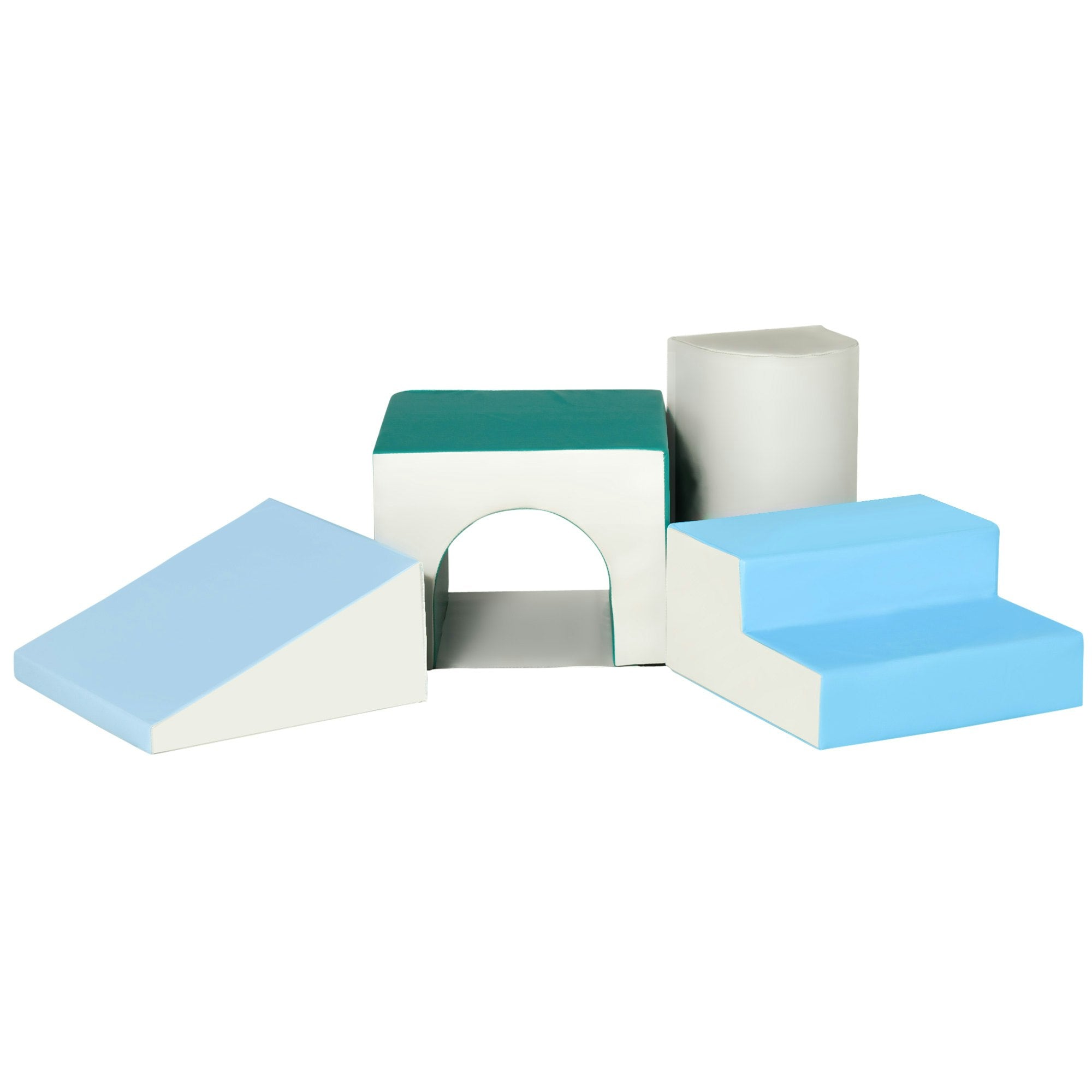 4-Piece Foam Soft Play Block Set for Toddlers (1-3 Years)